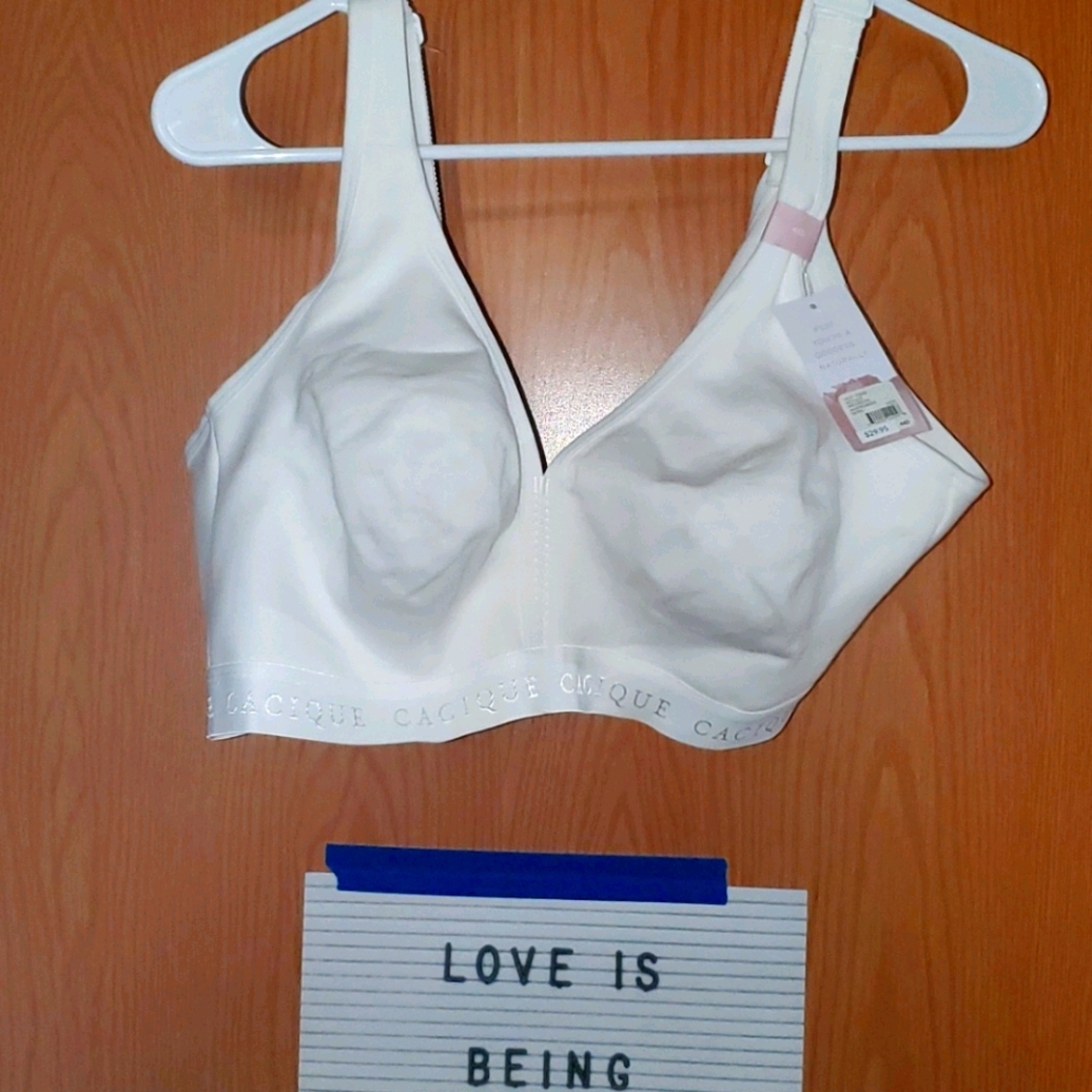 Cacique new cotton bra